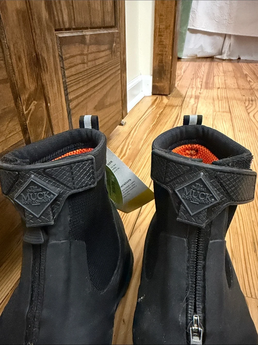 The Original Muck Boot Company Men's Black Waterproof Ankle Boots